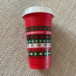 Reusable Starbucks Holiday Hot Cup